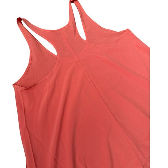 Athleta Presidio Hi-Lo Dress Pink Coral Size Small - Picture 5 of 12